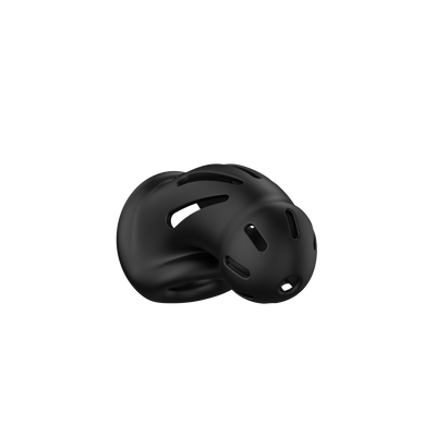 ManCage by Shots Model 27 - Ultra Soft Silicone Chastity Cage - Black