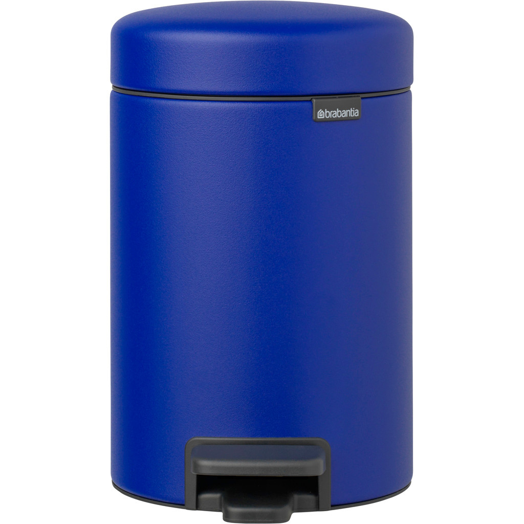 Brabantia NewIcon Pedaalemmer 3 Liter Mineral Powerful Blue