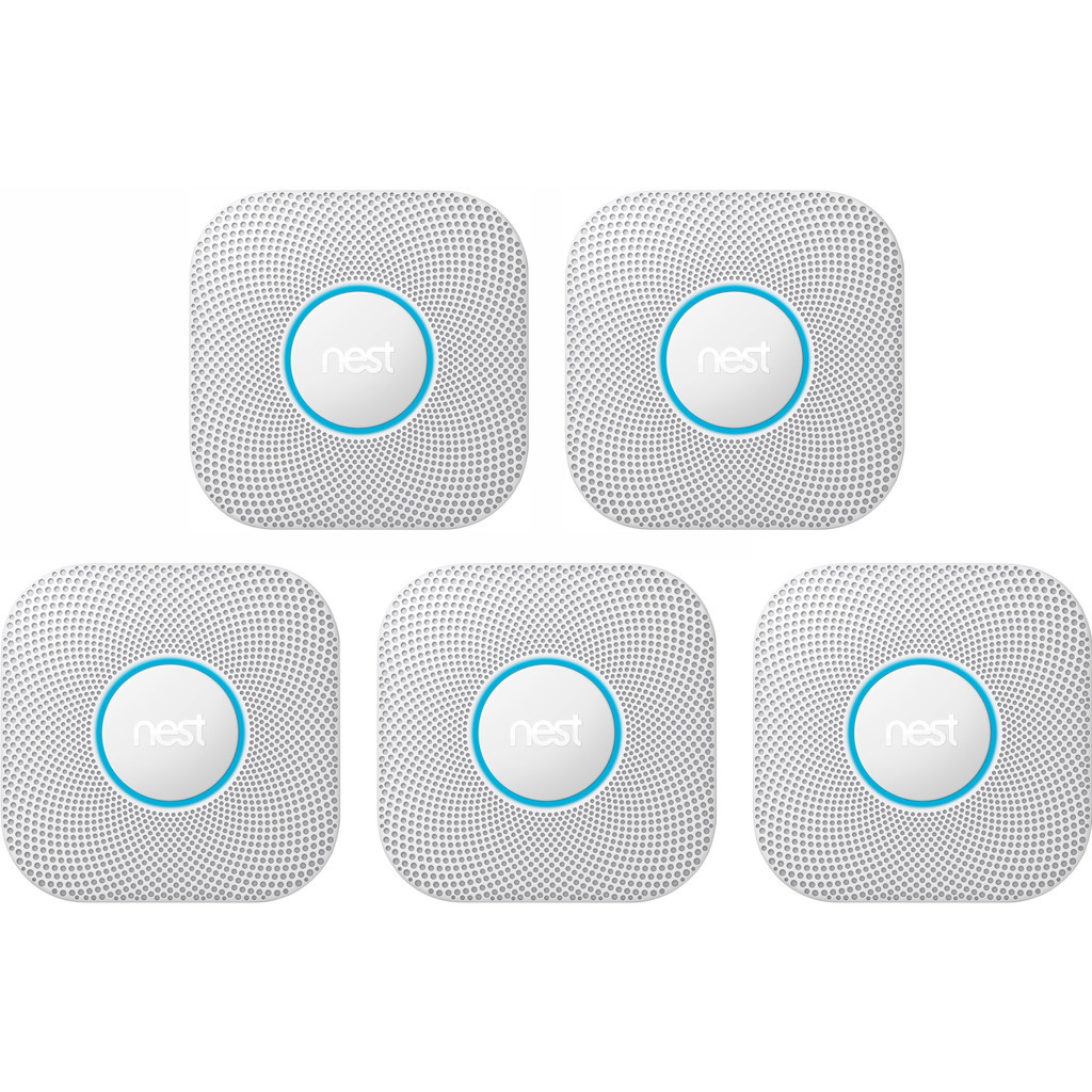 Google Nest Protect V2 Netstroom 5-pack