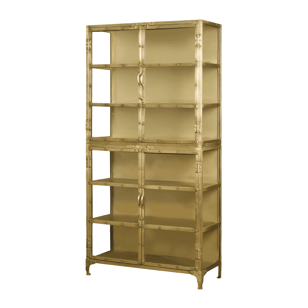 RENEW Vitrinekast Minoru - Antique Brass