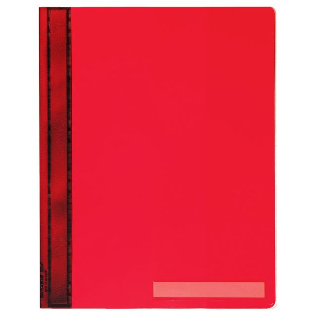 Snelhechter Durable A4 PVC extra breed rood | 1 stuk