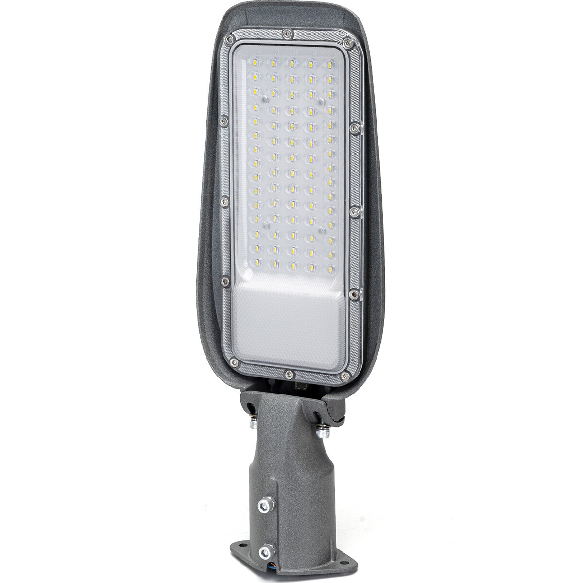 LED Straatlamp - Velvalux Lumeno - 150 Watt - Helder/Koud Wit 6500K - Waterdicht IP65 - Flikkervrij