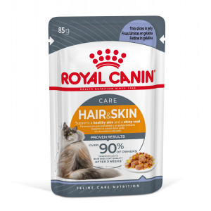 Royal Canin Hair & Skin Care in jelly natvoer kat (12x85 g) 1 doos (12 x 85 g)