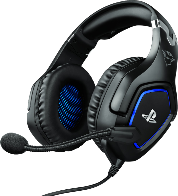 Trust GXT 488 FORZE Official Licensed - Playstation 4 en 5 Gaming Headset - Zwart