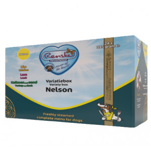 Renske Variatiebox Nelson vers gestoomd hondenvoer (24 x 395g) 1 tray (24 x 395 g)