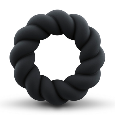 Rocks-Off Twist - Non-Vibrating Cockring - Black