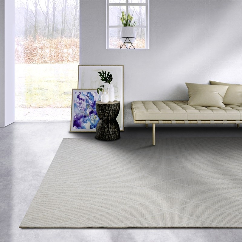 Wollen Vloerkleed Maria Creme - Villeroy & Boch - 200x290 cm - Rechthoek - Dekbed-Discounter.nl