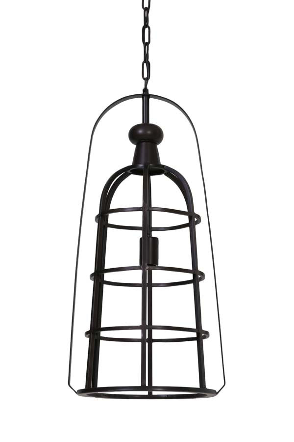 Light & Living Hanglamp 'Dory' 33cm, antiek koper