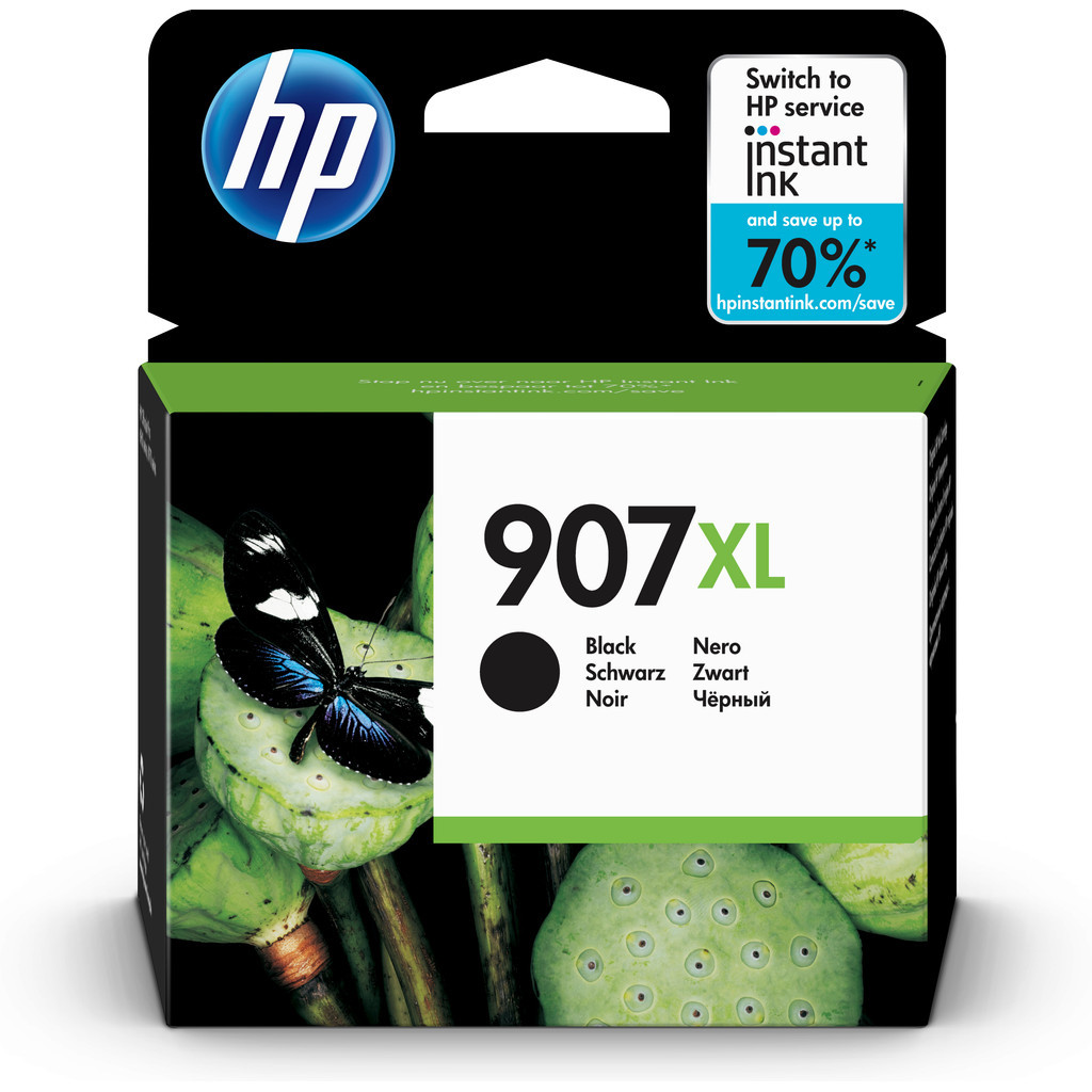 HP 907XL Cartridge Zwart