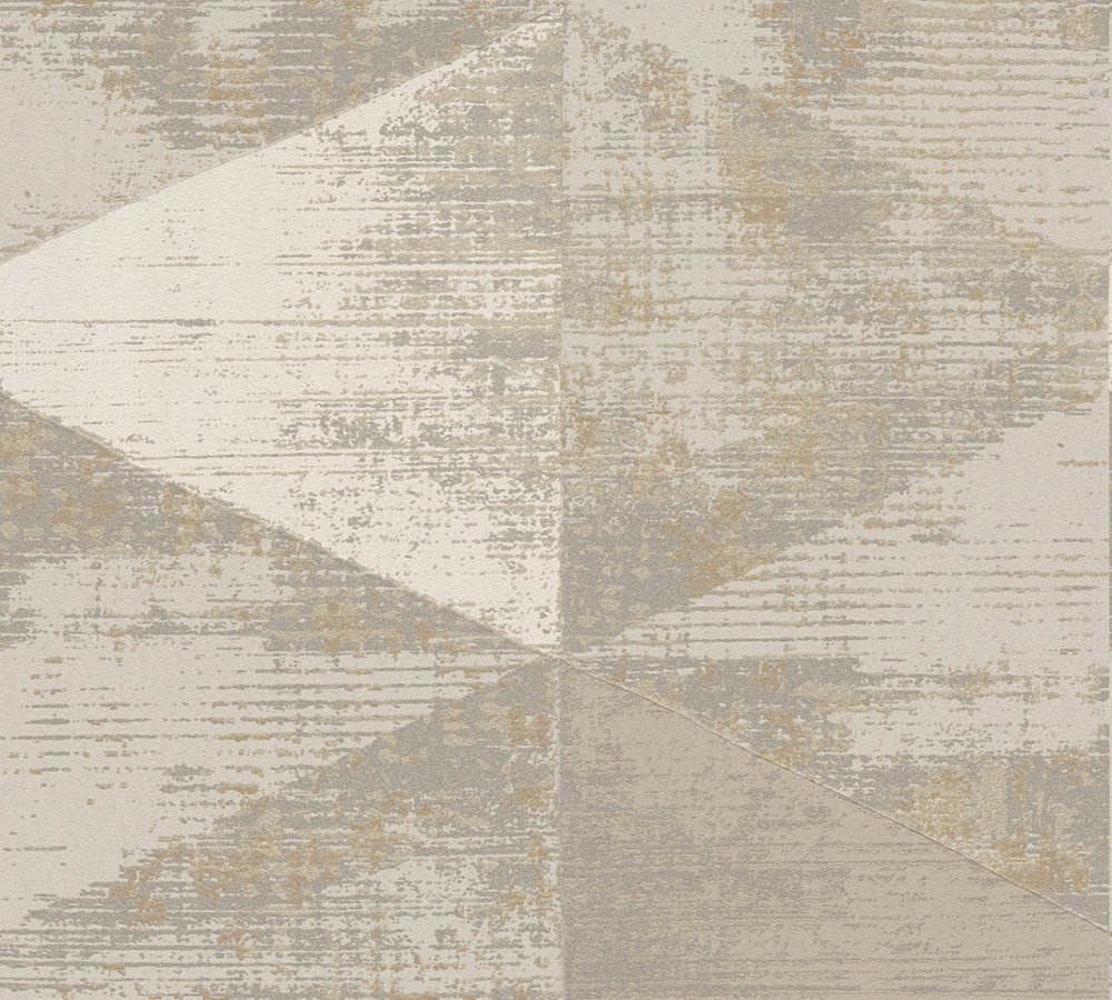 AS Creation Geo Effect beige behang | 383533