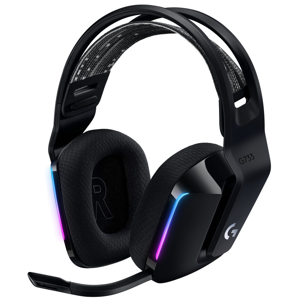 Logitech G733 LIGHTSPEED Wireless Gaming Headset Zwart