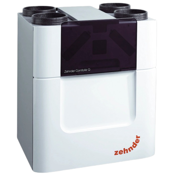 Zehnder Stork Comfoair Q350 Wtw Unit Nl L Vv St Rf - Linkeruitvoering - Met Voorverwarmer - Rf Voorbereid