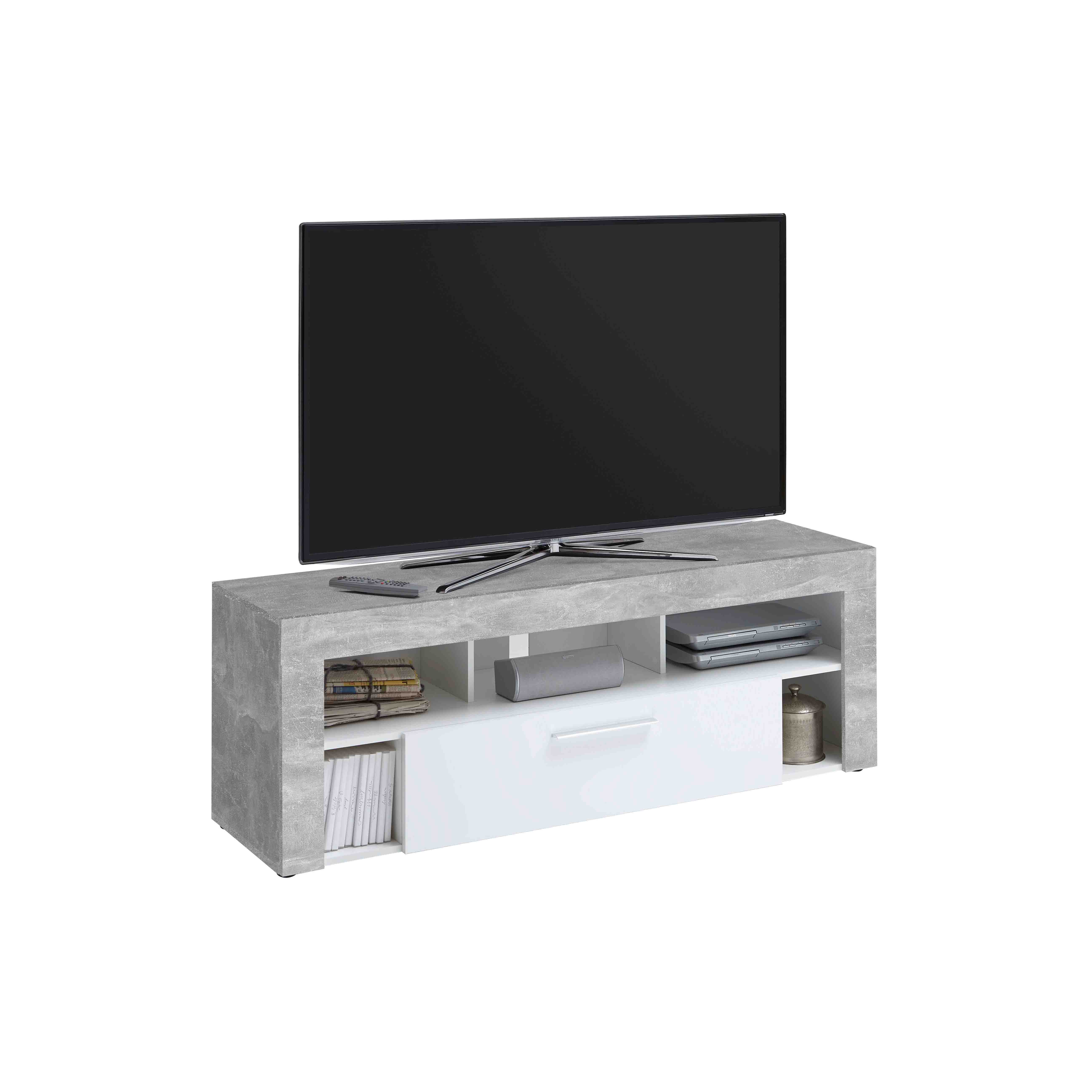 TV-meubel Enrico Beton 150x40x53 cm