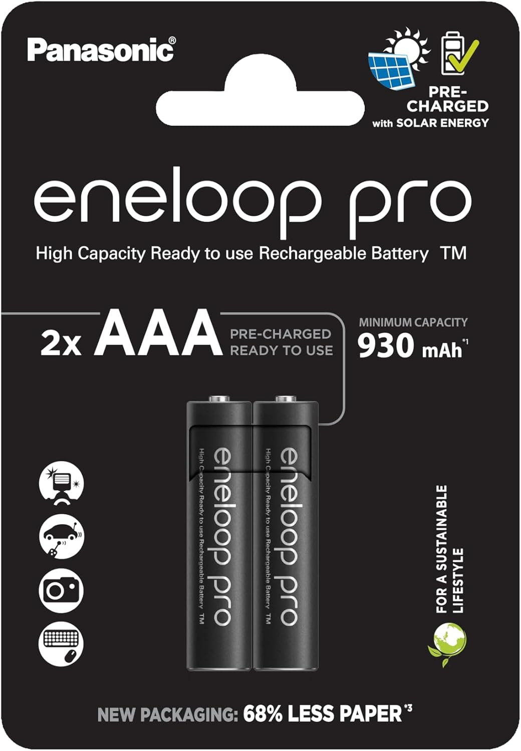 Panasonic Eneloop Pro AAA 950mAh 2x