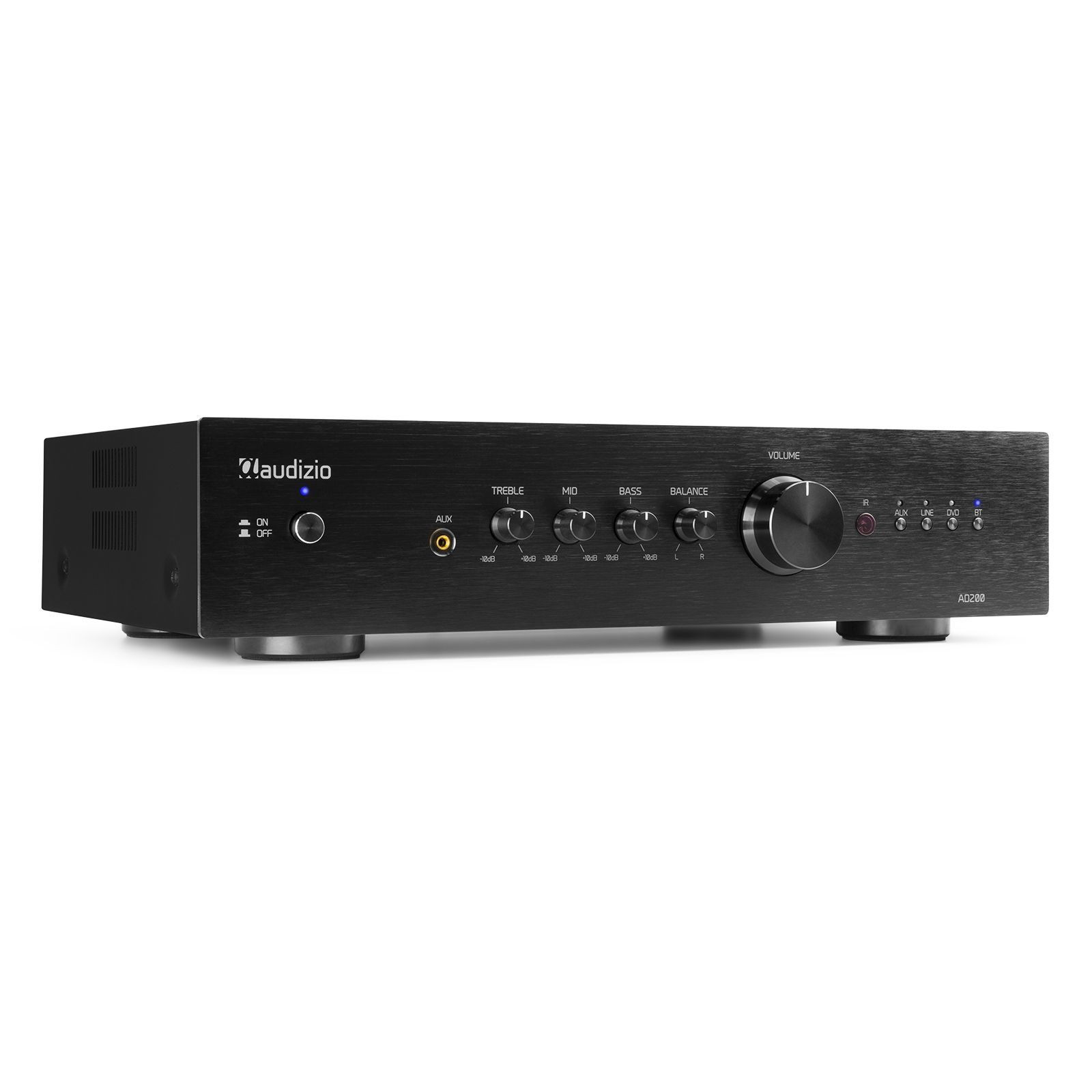 Audizio AD200B stereo versterker - 2.1 hifi versterker met Bluetooth -