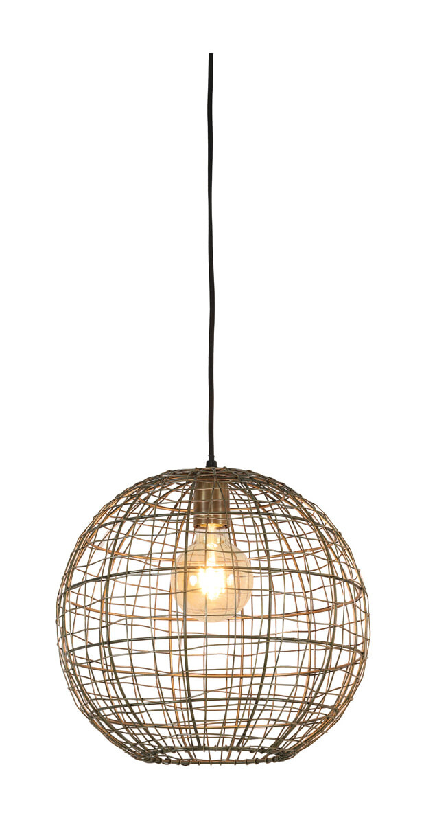 Light & Living Hanglamp Mirana - Brons