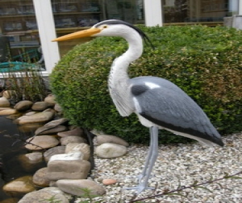 Decoratie reiger 87cm