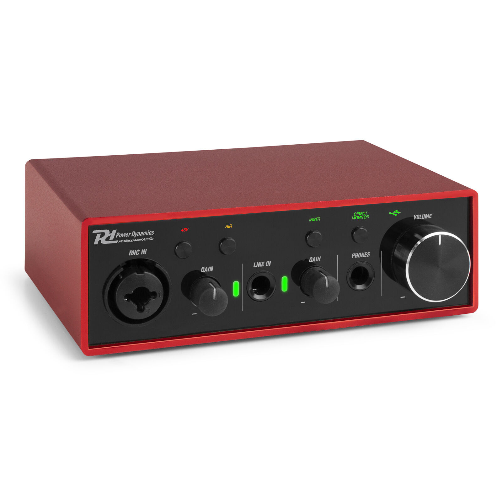 Power Dynamics PDX11 USB audio interface solo