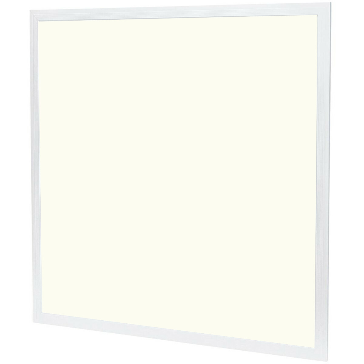 LED Paneel - Aigi Limno - 60x60 - Natuurlijk Wit 4200K - 32W - Smart LED - Slimme LED - Dimbaar - Inbouw Vierkant - Mat Wit - Flikkervrij