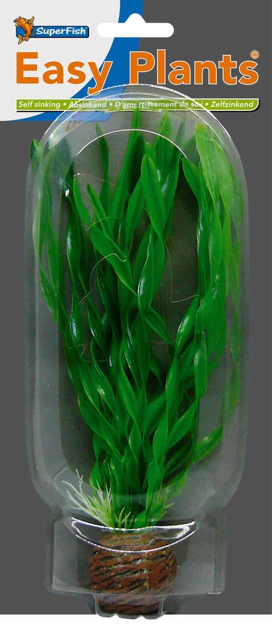 Superfish Easy Plant Middel 20cm - Kunst Aquariumplant Nr. 1 Levendig & Onderhoudsvrij