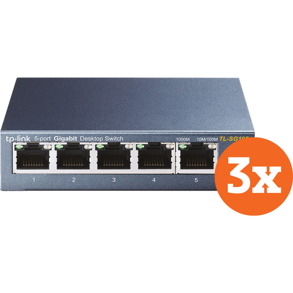 TP-Link TL-SG105 3-Pack