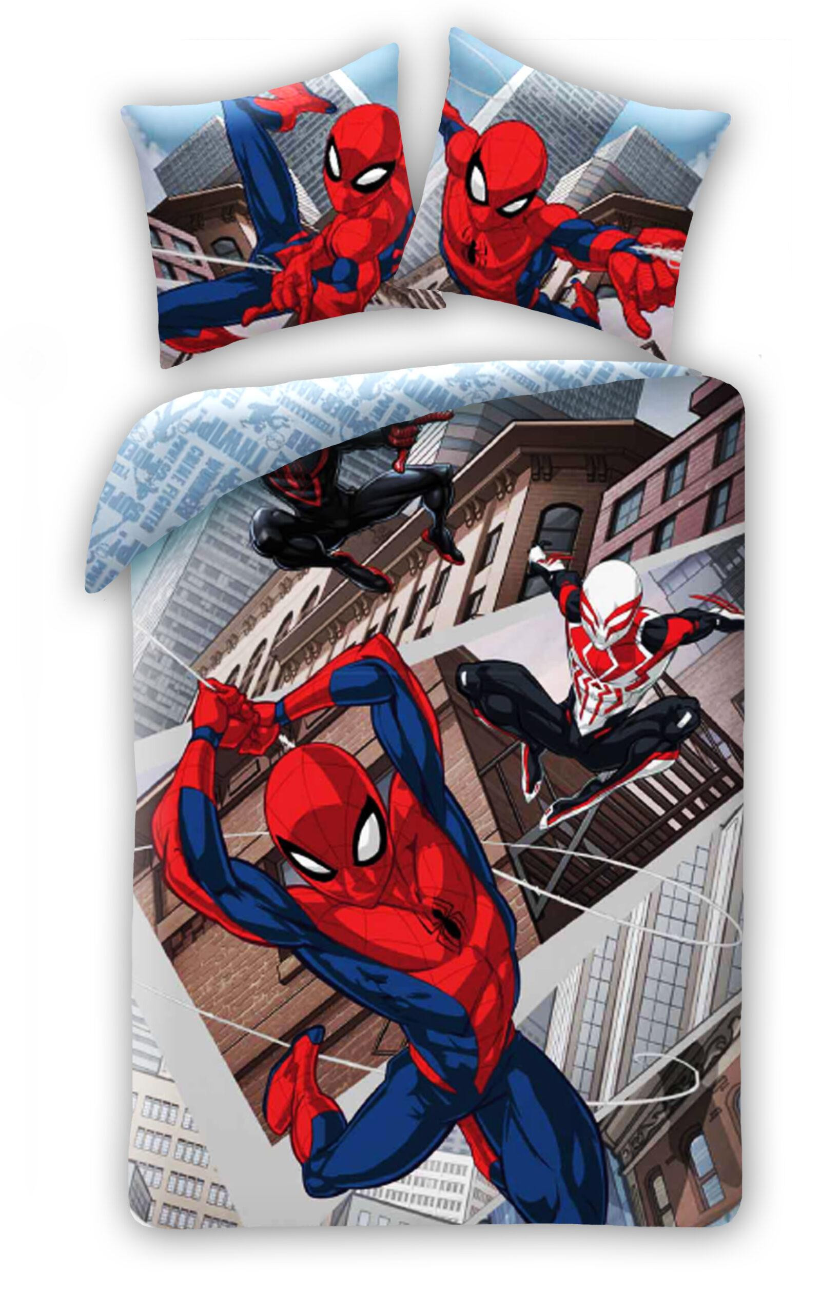 SpiderMan Dekbedovertrek Hunt 140 x 200 cm - 70 x 90 cm (katoen)