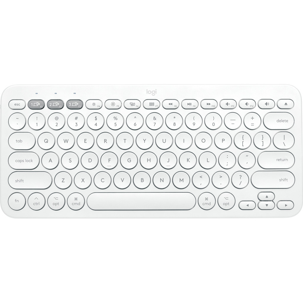 Logitech K380 Draadloos Toetsenbord QWERTY Wit