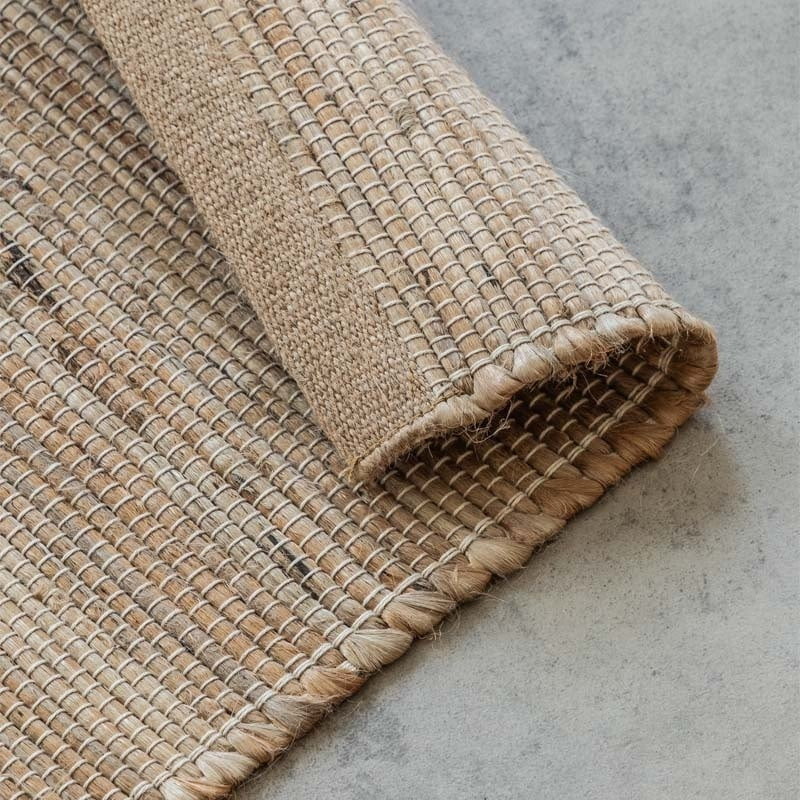 Jute Wol Katoen Vloerkleed - Dhaka - 60x90 cm - Rechthoek - Dekbed-Discounter.nl