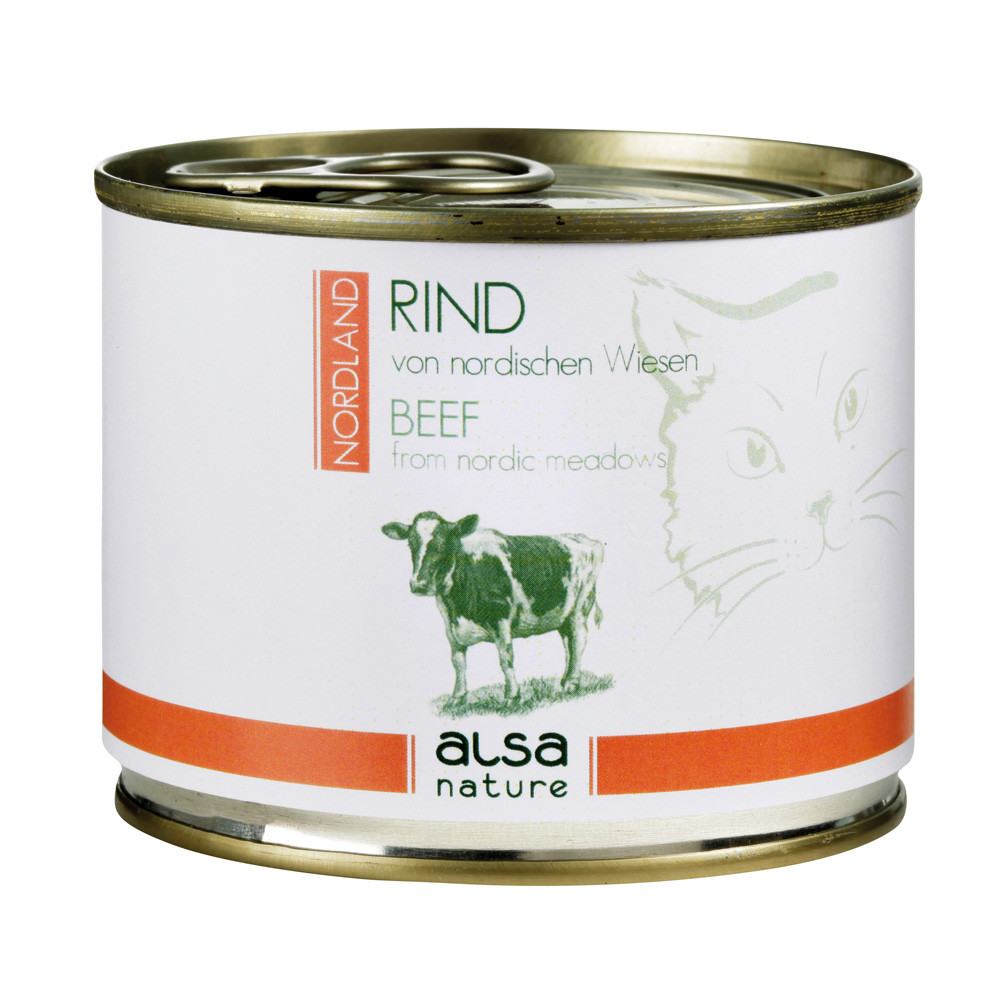 alsa-nature Nordland Rund van de noordelijke weilanden, 200 g, Aantal: 12 x 200 g