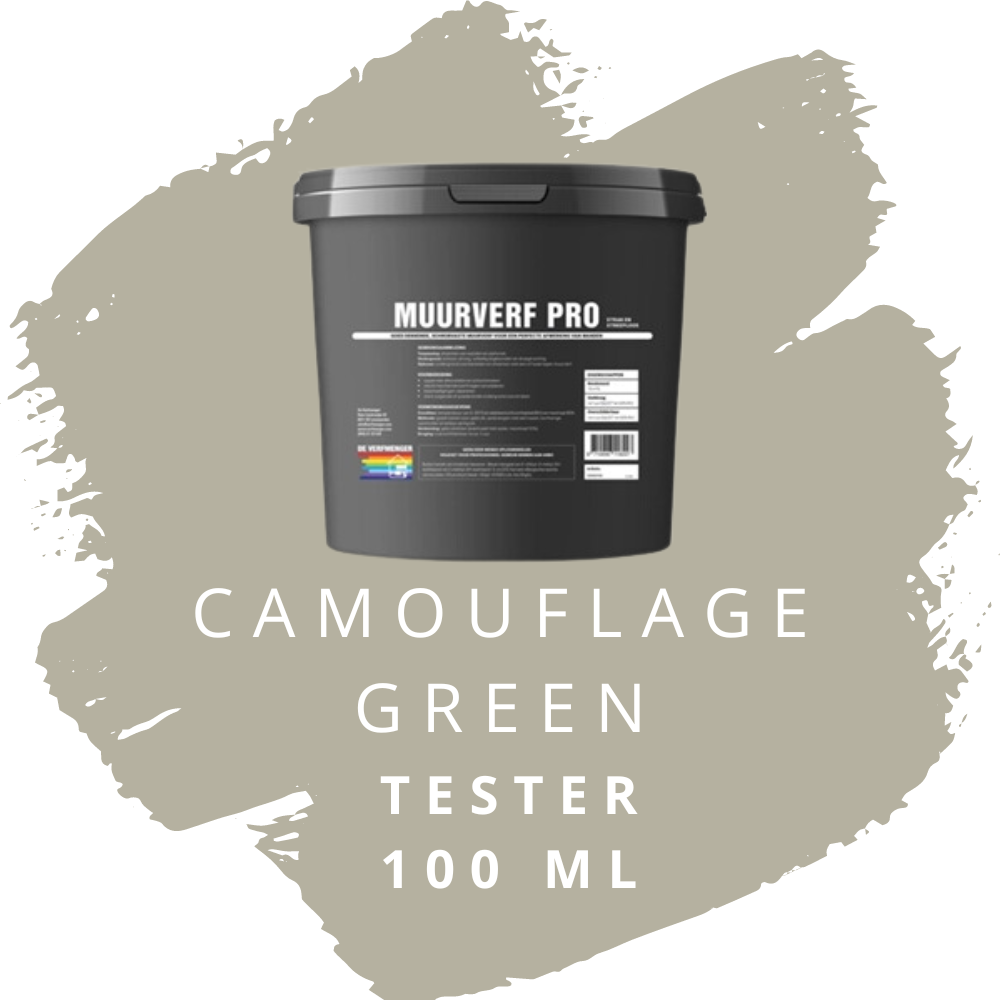 Flexa Camouflage Green - Tester Muurverf Pro