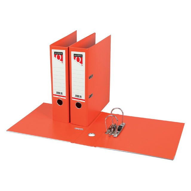 Ordner Quantore A4 80mm PP oranje | 10 stuks