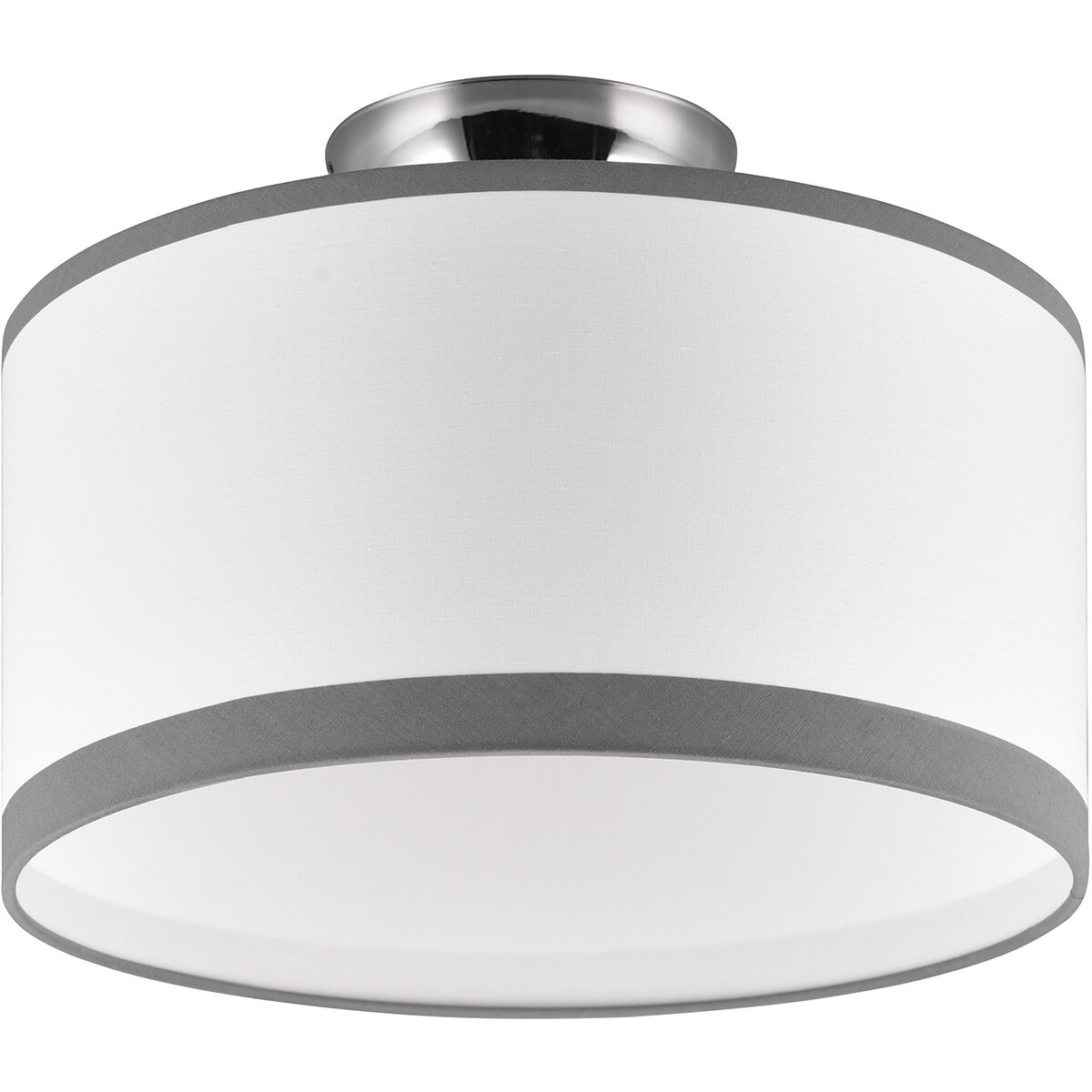 LED Plafondlamp - Plafondverlichting - Trion Vamos - E14 Fitting - 2-lichts - Rond - Chroom - Metaal