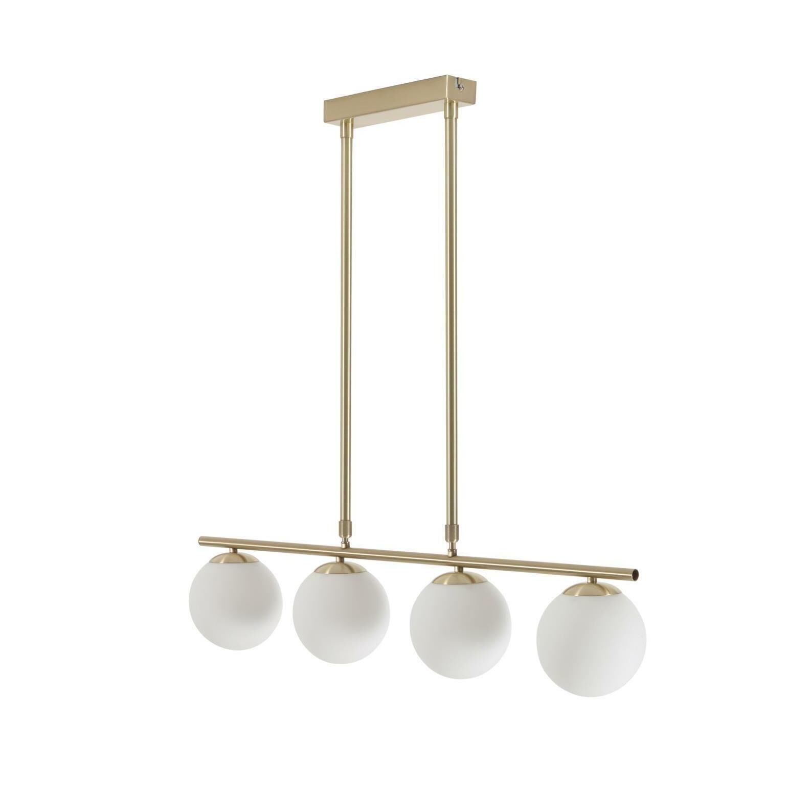 Kave Home Hanglamp 'Mahala' 4-lamps