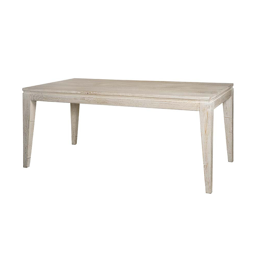 Tower Living Eettafel Vincenza Whitewash Mangohout - Wit