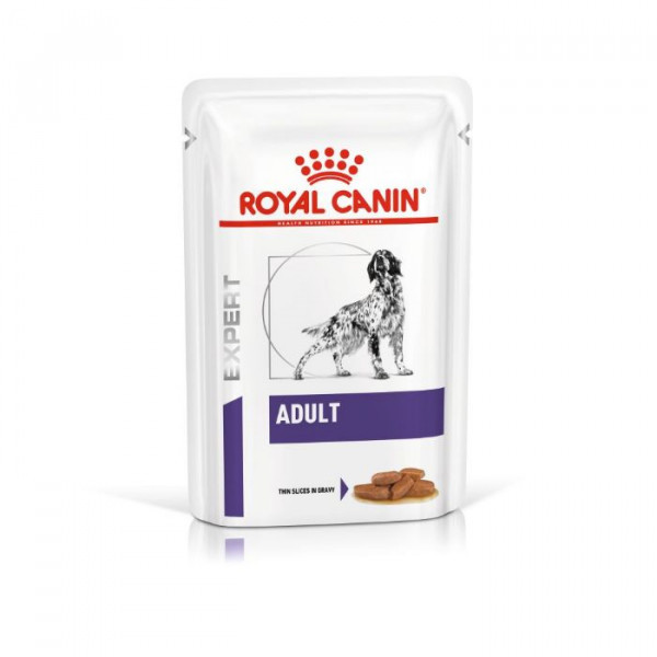 Royal Canin Expert Adult natvoer hond 4 trays (48 x 100 g)