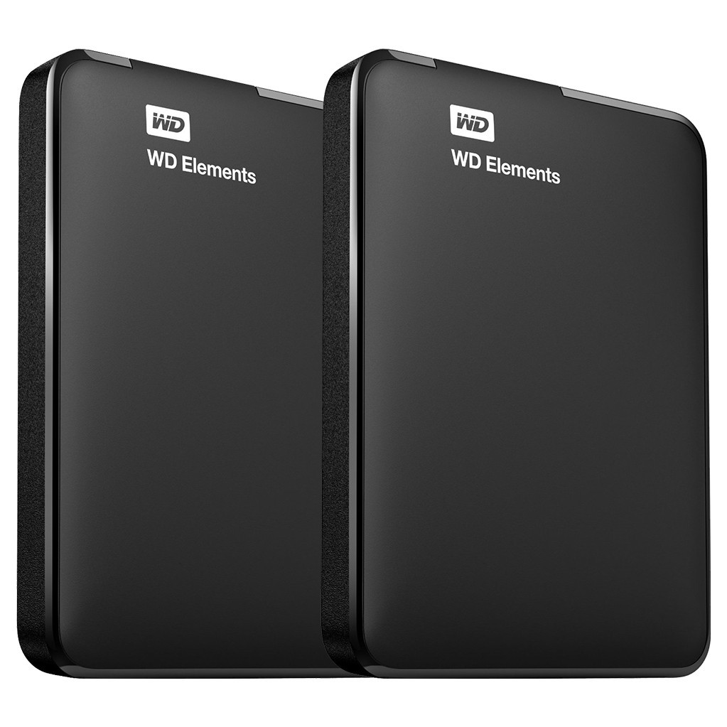 WD Elements Portable 1TB Duo-Pack