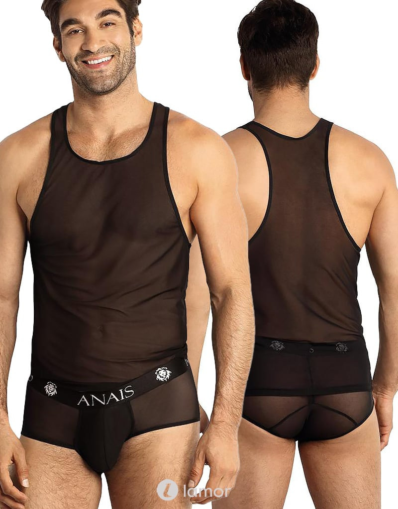 * Anais men Zwarte tanktop, Eros