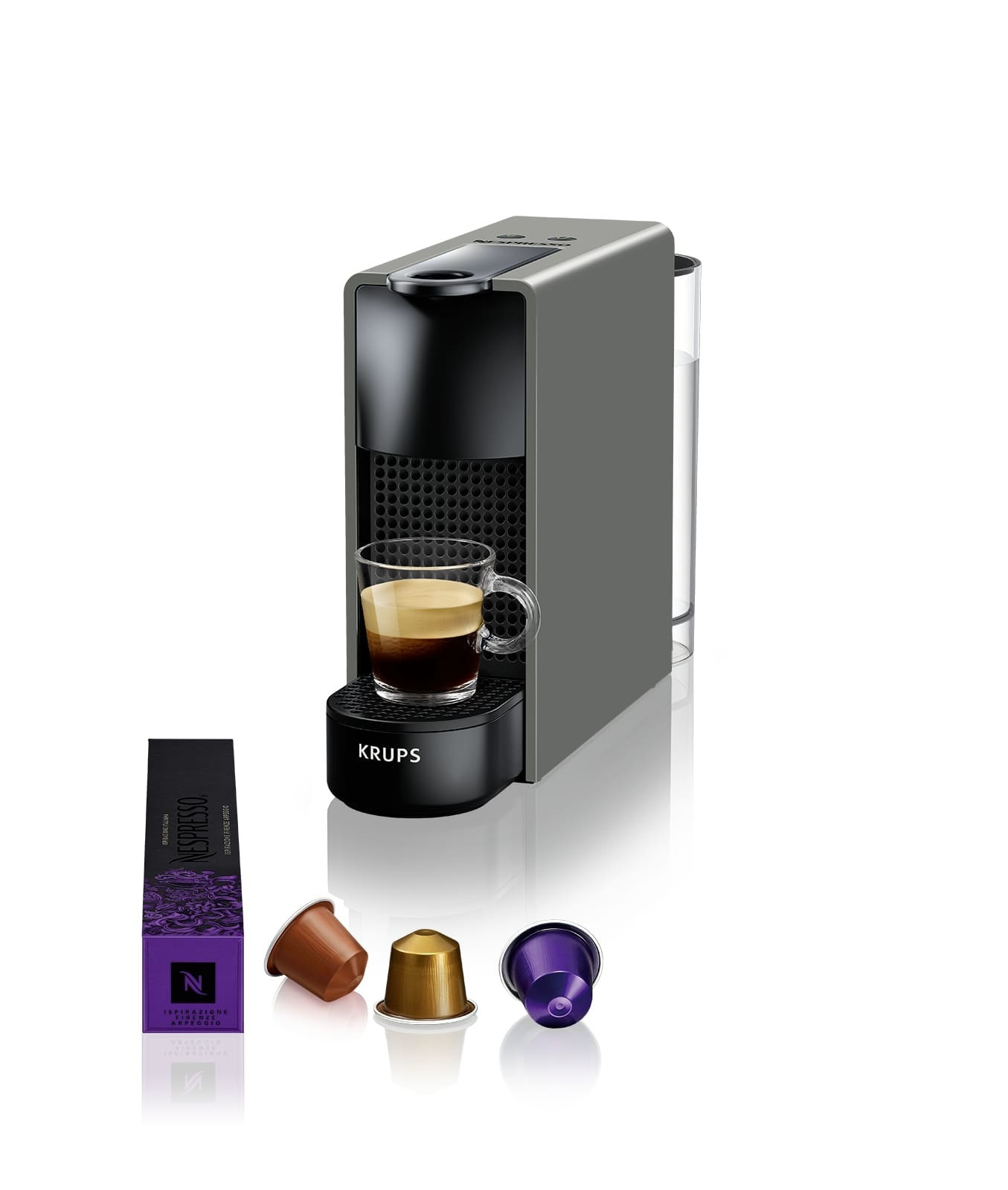 Krups Nespresso Essenza mini XN110B Nespresso Grijs