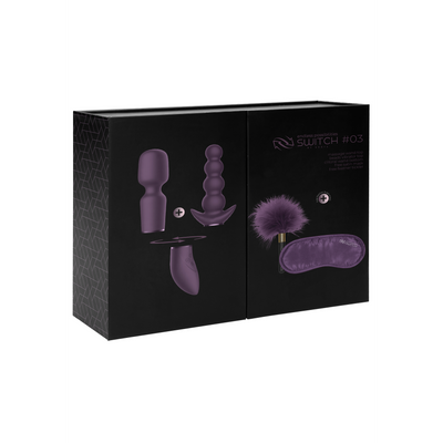 Switch by Shots Pleasure Kit #3 - Vibrator with Different Attachments