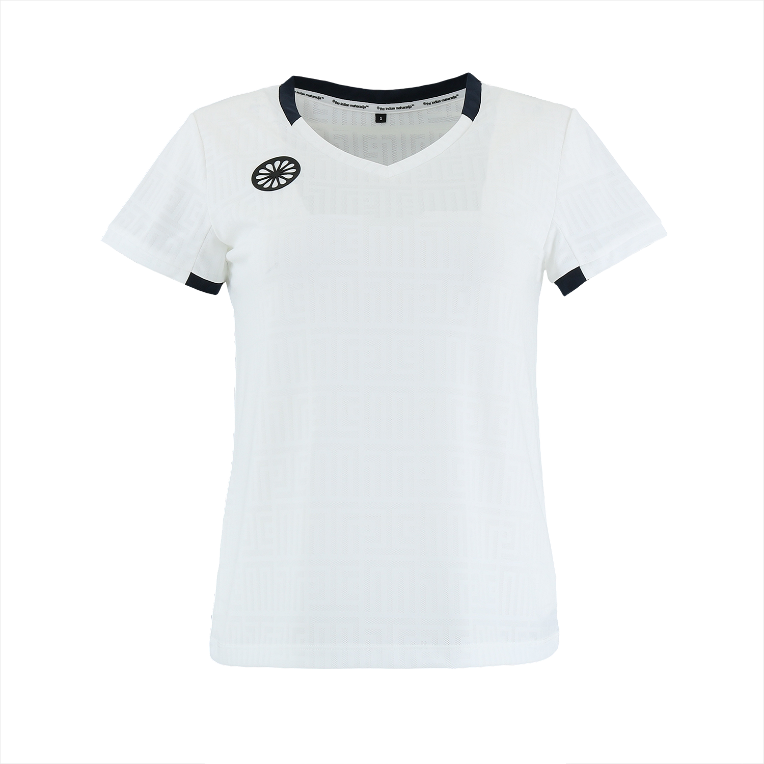 T-Shirt Goa Women Jacquard Tee White