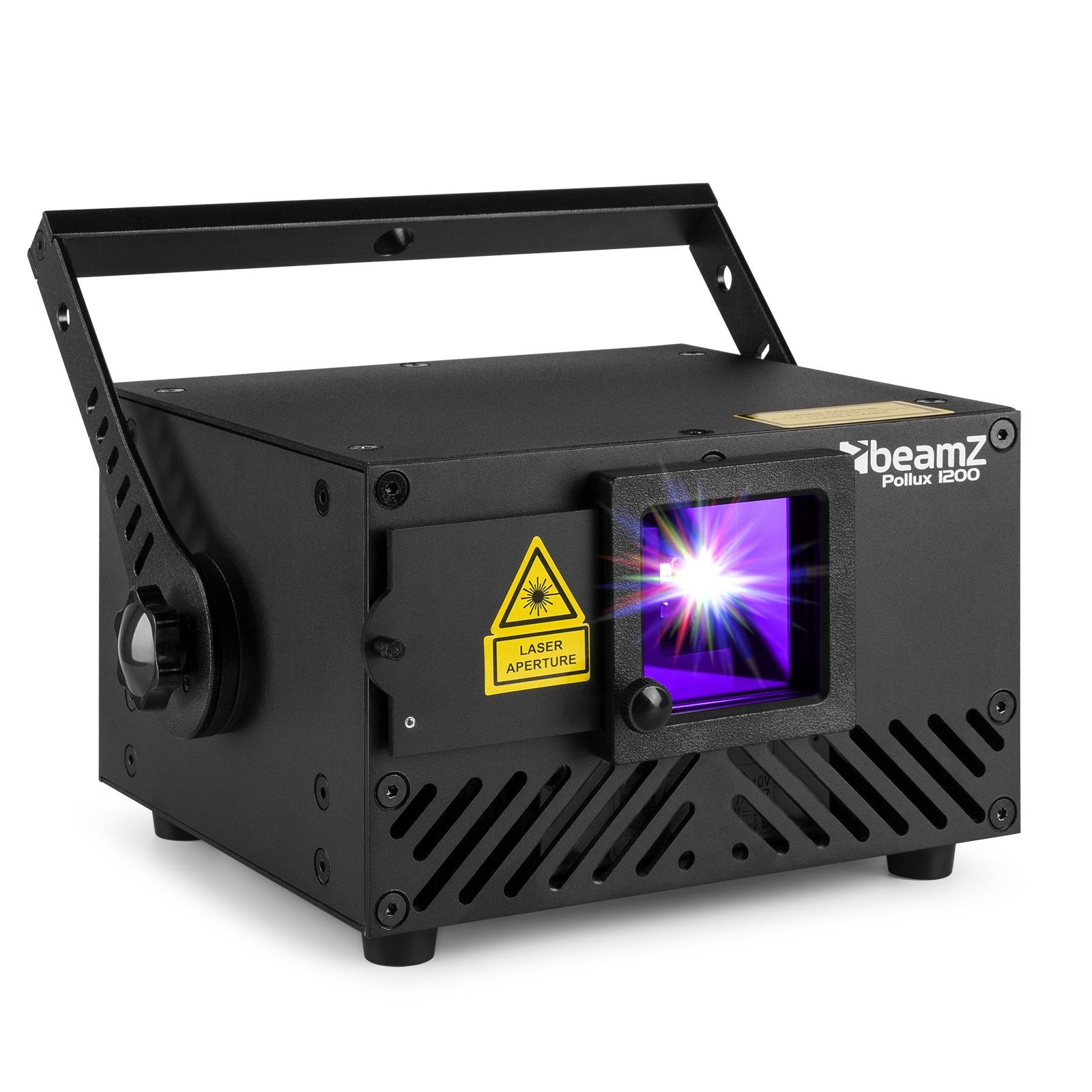 BeamZ Pollux 1200 laser RGB - Multicolor 1200mW TTL laser - DMX en