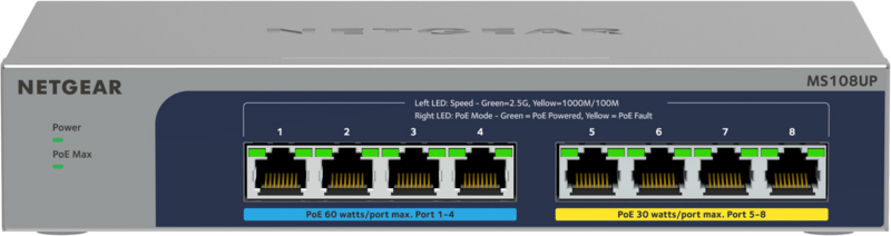 Netgear MS108UP