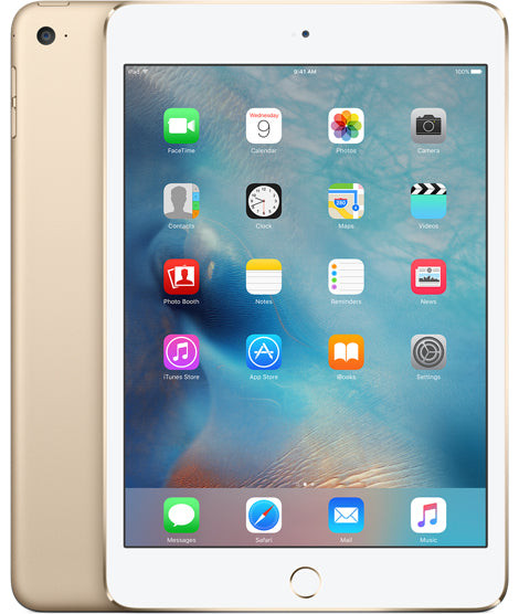 Refurbished iPad Mini 4 128 GB 4G Zilver Licht gebruikt