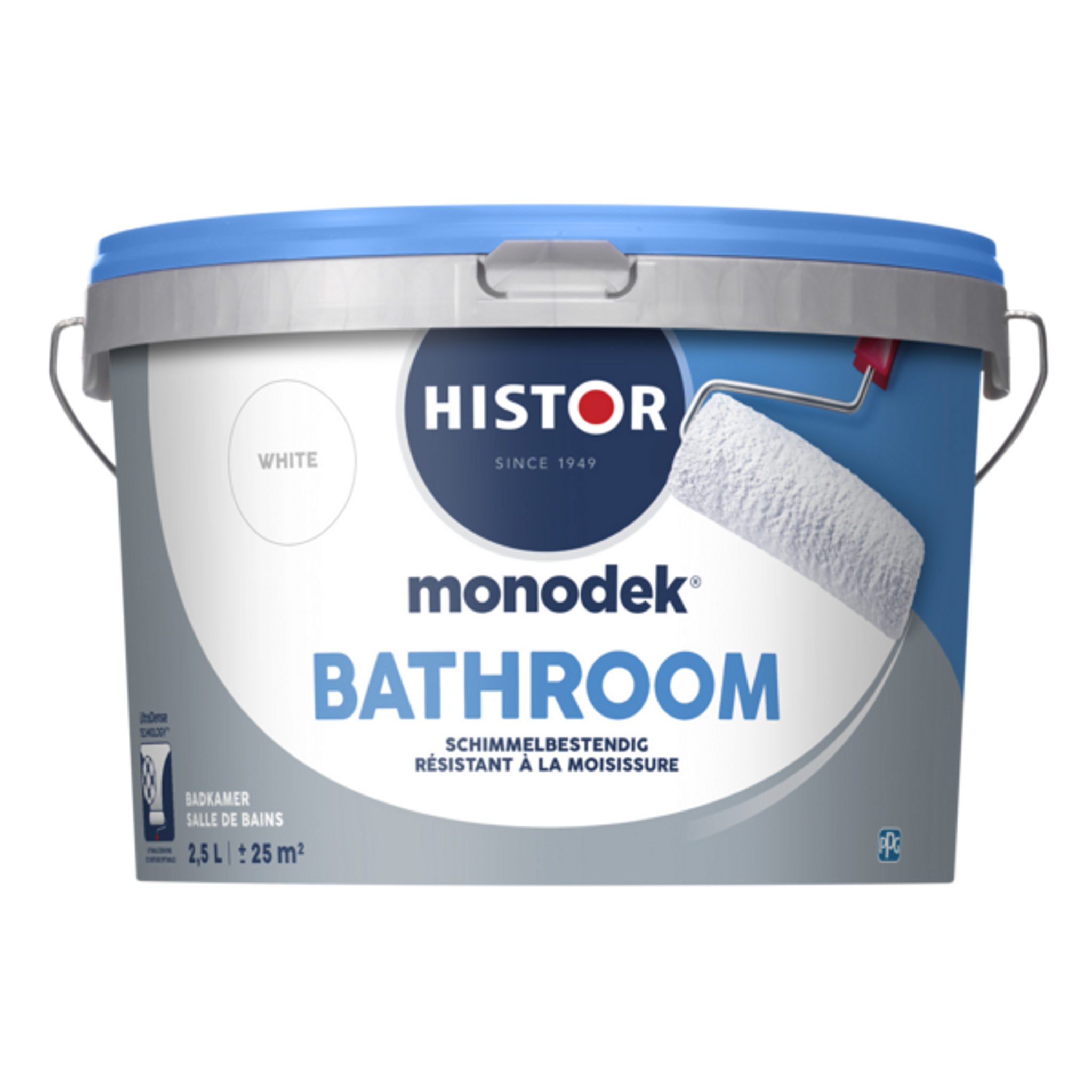 Histor Monodek Bathroom - Wit - 2,5 liter