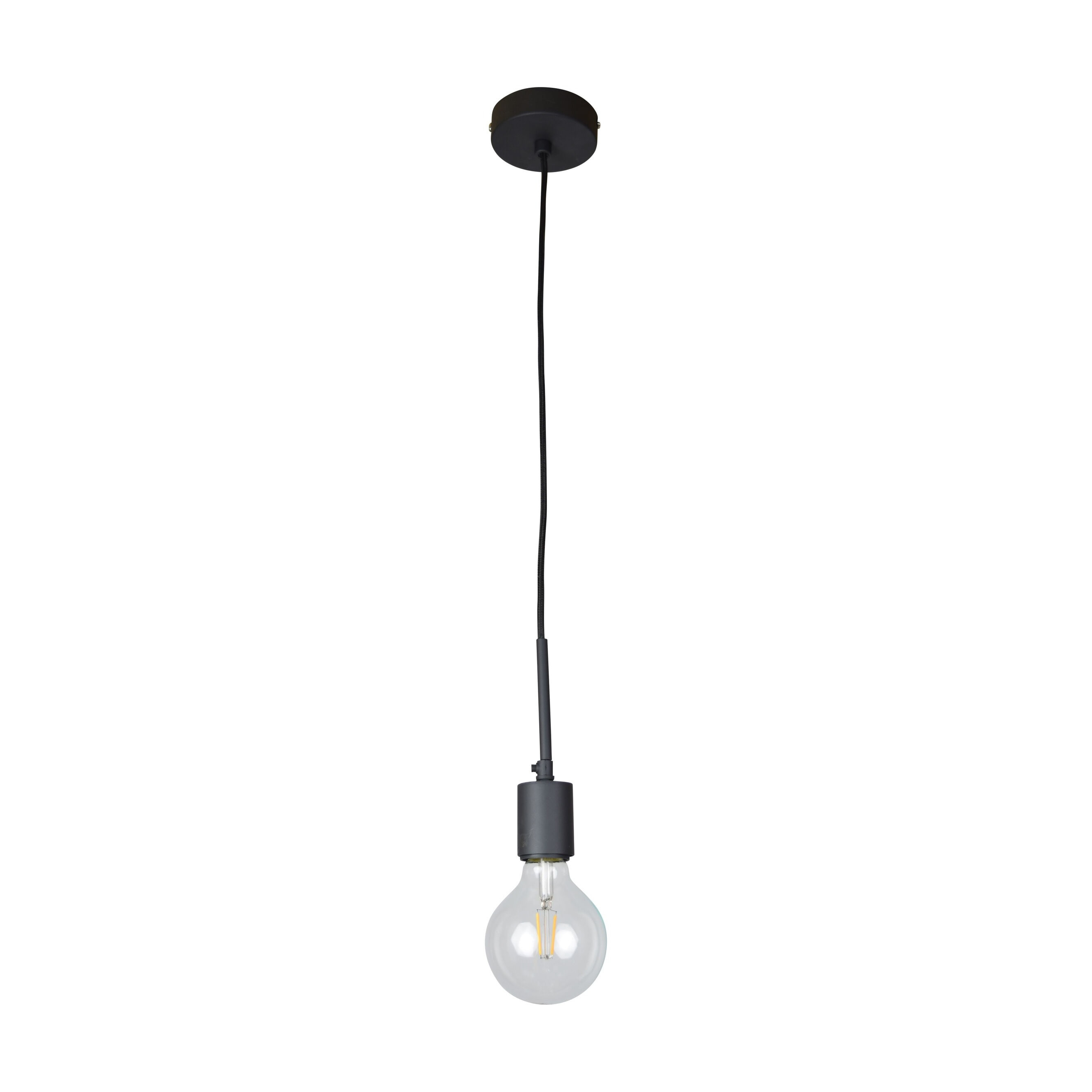 Urban Interiors hanglamp Bulby Strijkijzer - Zwart