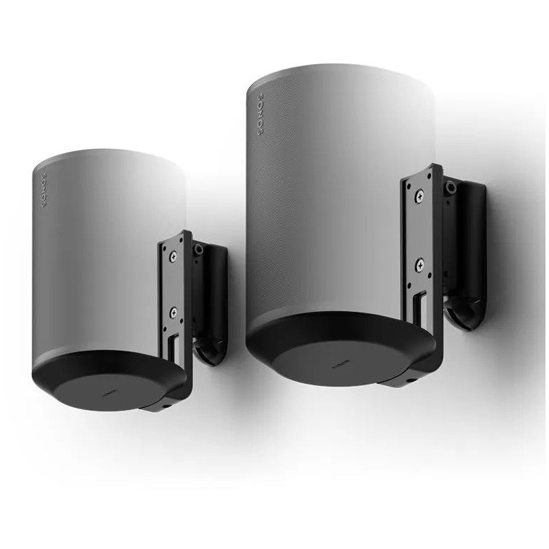 Flexson FLXE100WM2021 SONOS ERA 100 MUURBEUGEL - PAAR Audio muurbeugel Zwart