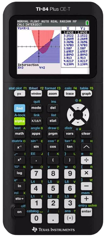 Texas Instruments TI-84 CE-T + Python app