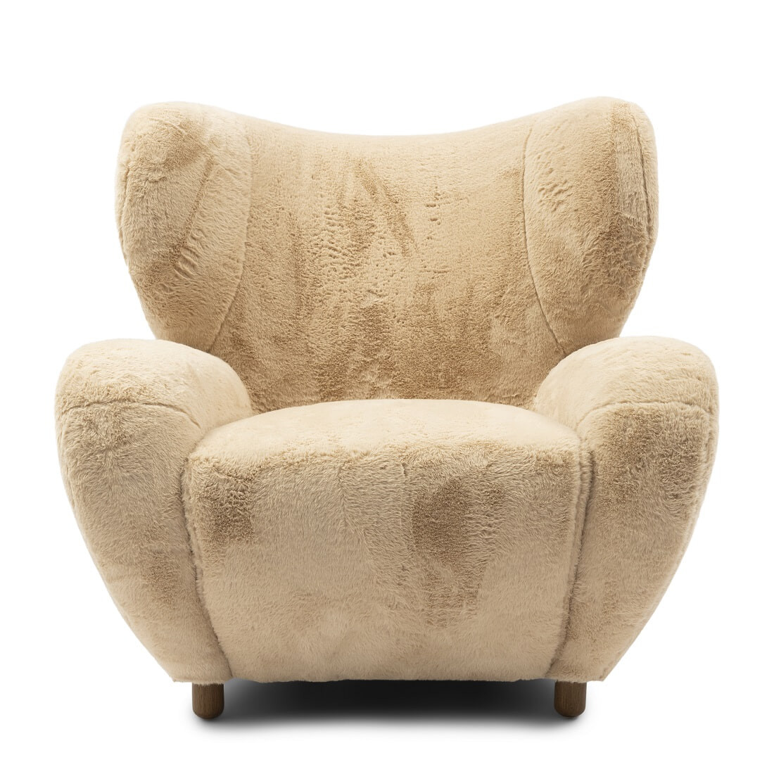 Rivièra Maison Fauteuil Courchevel Faux Fur - Chamois