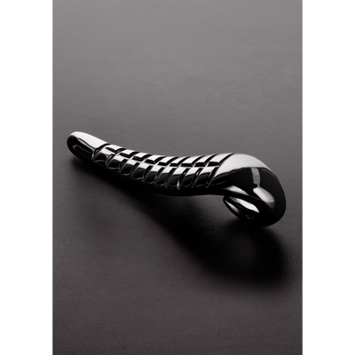 Steel by Shots Devil Tongue Dildo