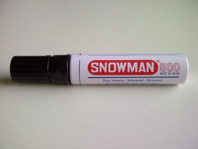 Stift Snowman Jumbo 500 zwart - 40 stuks